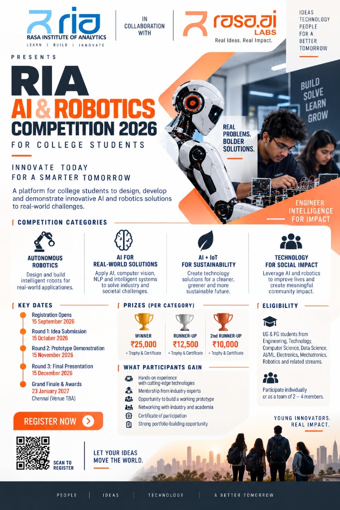 RIA AI & Robotics Competition 2026